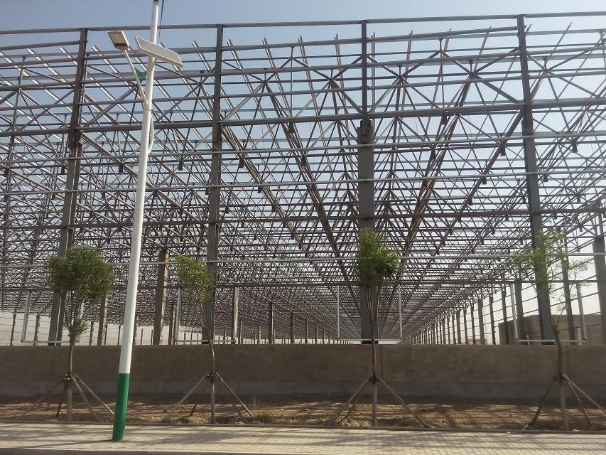 重庆汽车工业厂房网架